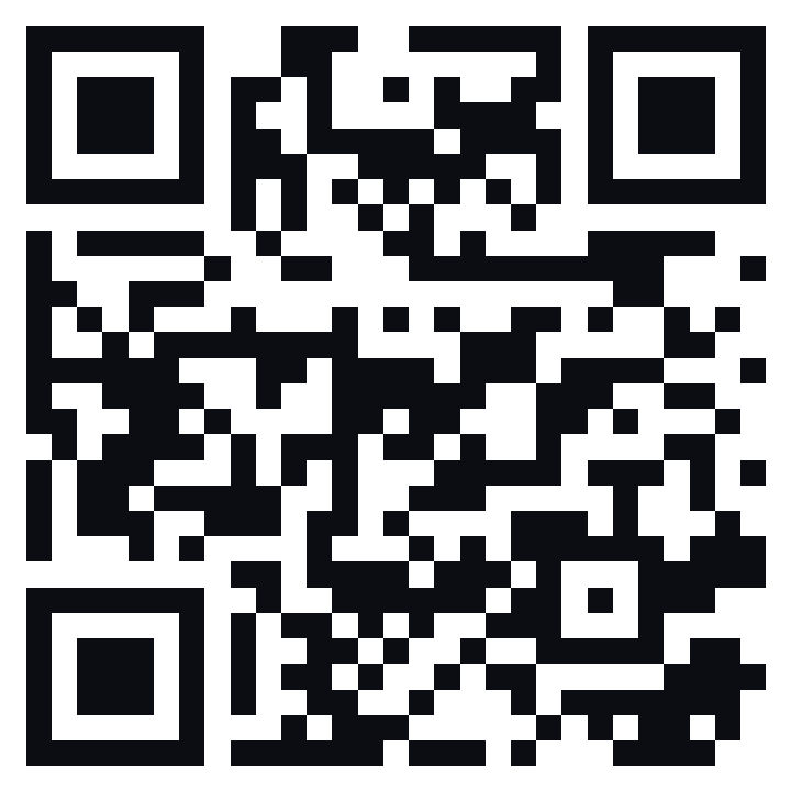 QR code linking to the One Rice online menu